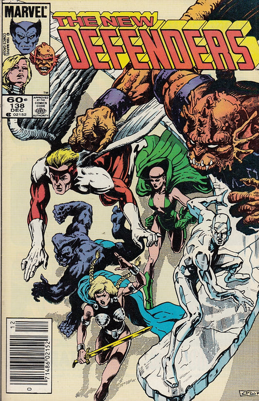 FL- THE NEW DEFENDERS N.138 ORIGINALE -- MARVEL COMICS USA - 1984 - S - QGX