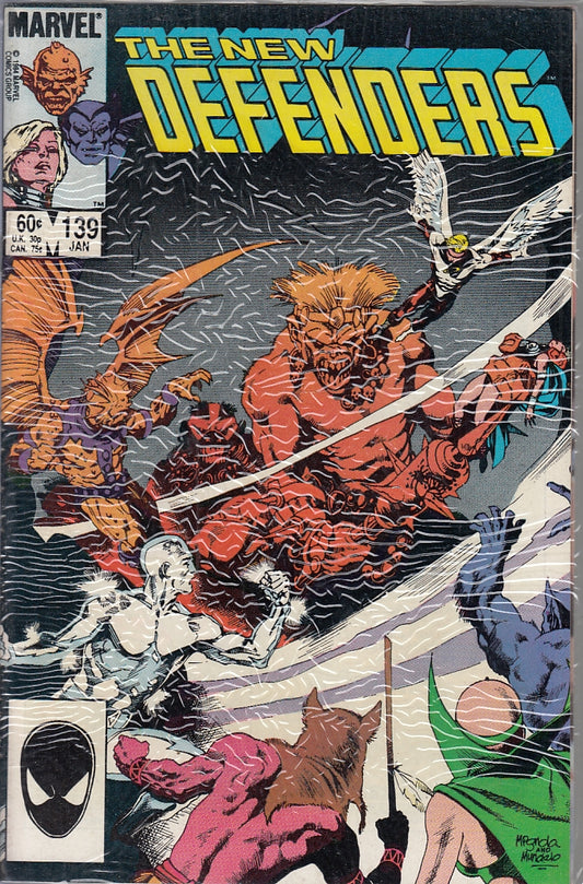 FL- THE NEW DEFENDERS N.139 ORIGINALE -- MARVEL COMICS USA - 1985 - S - QGX