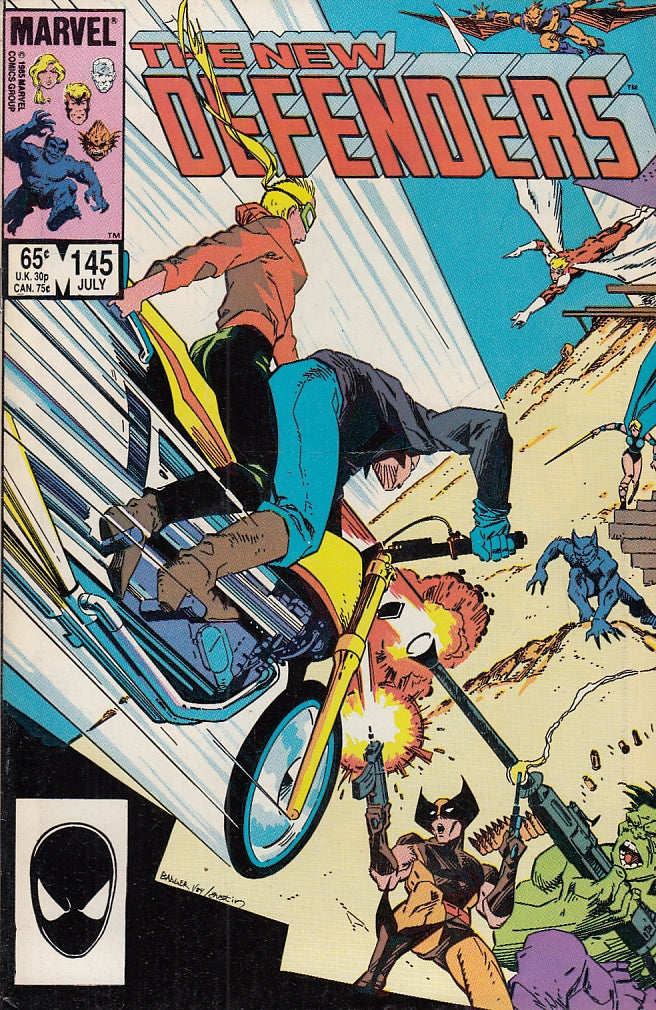 FL- THE NEW DEFENDERS N.145 ORIGINALE -- MARVEL COMICS USA - 1985 - S - QGX