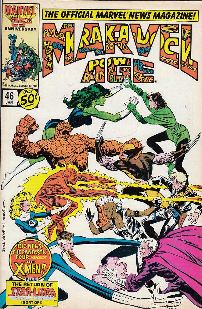 FL- MARVEL AGE N.46 -- MARVEL COMICS USA - 1987 - S - QGX