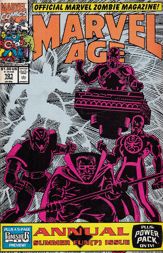 FL- MARVEL AGE N.101 -- MARVEL COMICS USA - 1991 - S - QGX