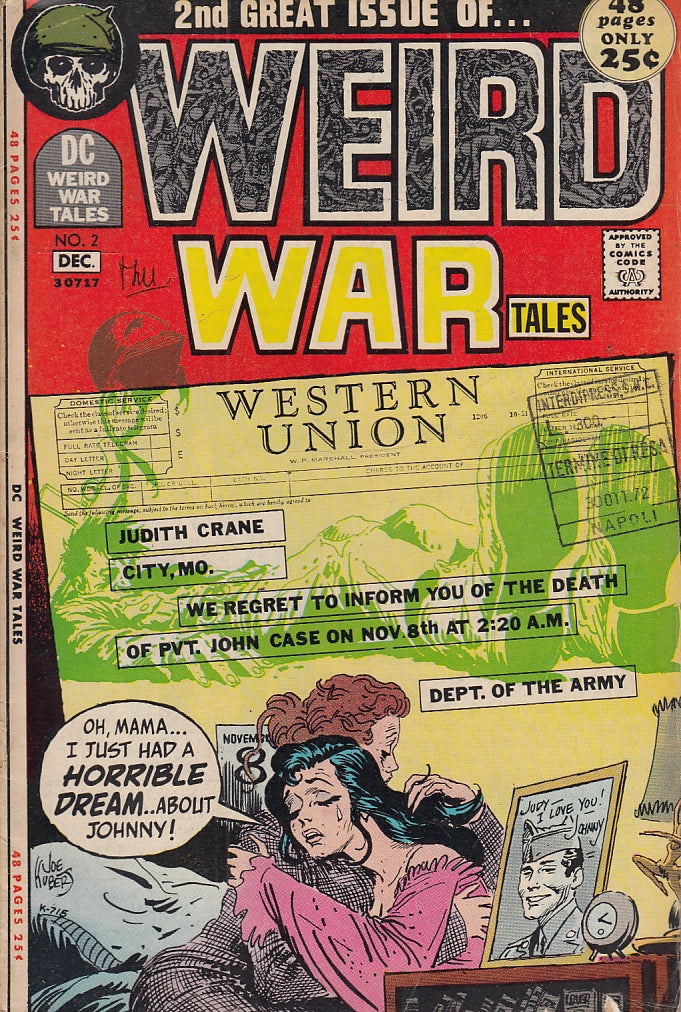 FL- WEIRD WAR TALES N.2 -- DC COMICS USA - 1971 - B - QGX