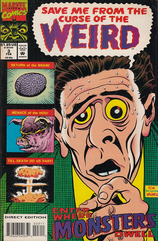FL- CURSE OF THE WEIRD N.3 -- MARVEL COMICS USA - 1994 - S - QGX