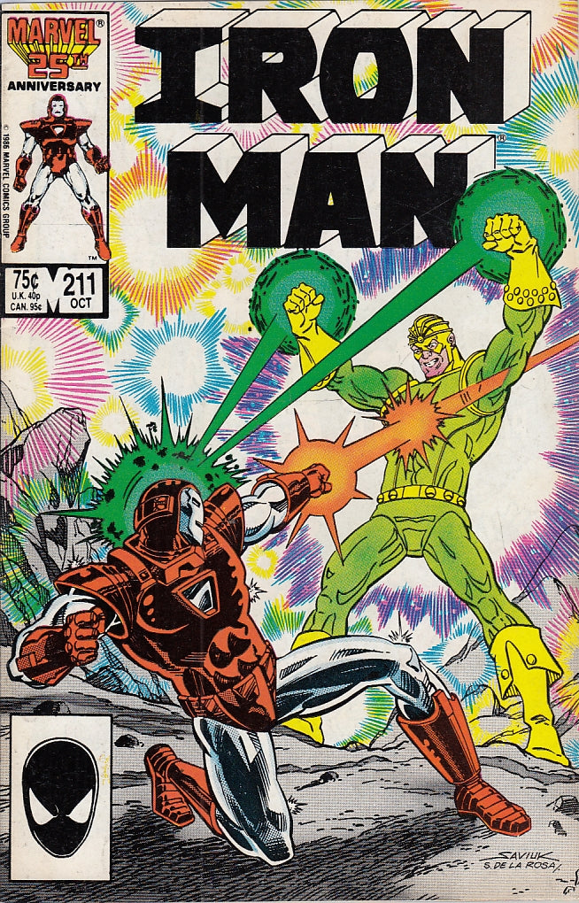 FL- IRON MAN N.211 -- MARVEL COMICS USA - 1986 - S - QGX