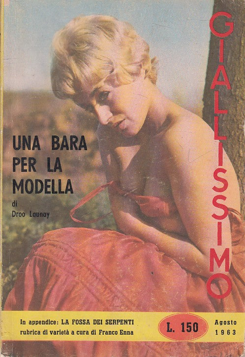 LG- UNA BARA PER LA MODELLA - LAUNAY - CELT - GIALLISSIMO -- 1963 - B - YFS92