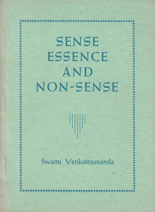 LS- SENSE ESSENCE AND NON SENSE ENGLISH -- DIVINE LIFE --- 1971 - B- ZFS468