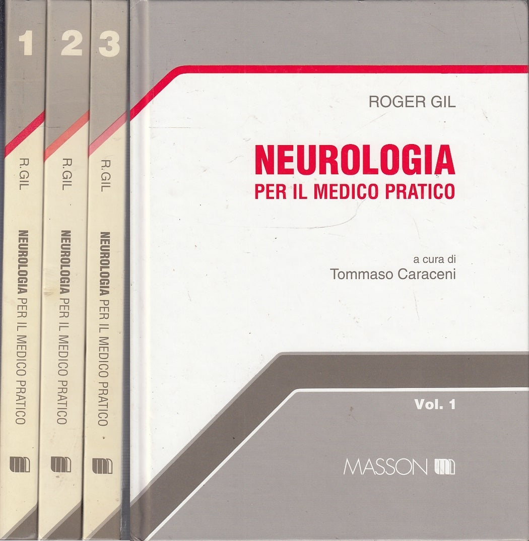 LQ- NEUROLOGIA PER IL MEDICO PRATICO 3 VOLUMI- GIL- MASSON--- 1992- C- YFS142
