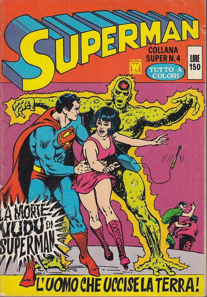 FS- SUPERMAN COLLANA SUPER N.4 -- WILLIAMS - 1973 - S - QHX