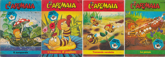 FZ- LOTTO L'APEMAIA SETTIMANALE NUMERI 2,7,11,20 SERIE TV -- SALANI - 1980 - QHX