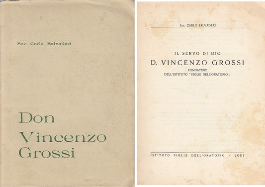 LS- DON VINCENZO GROSSI - CARLO SALVADERI - LODI --- 1955 - B - YFS10