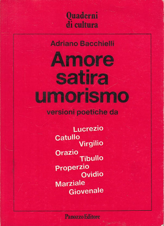 LS- AMORE SATIRA UMORISMO - BACCHIELLI - PANOZZO - CULTURA -- 1986 - B - YFS256