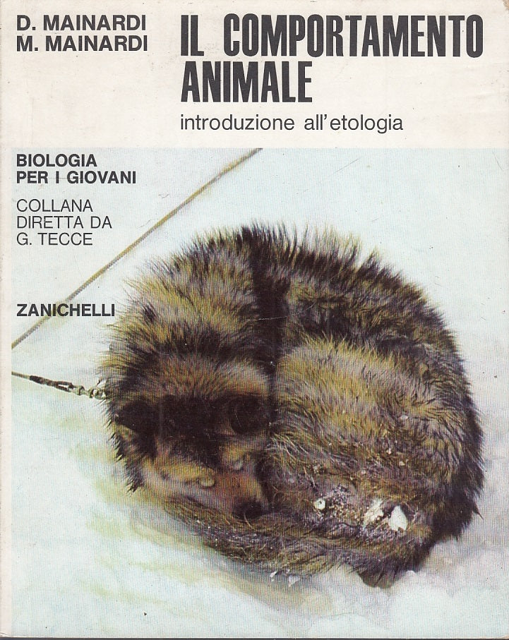 LZ- IL COMPORTAMENTO ANIMALE ETOLOGIA - MAINARDI- ZANICHELLI--- 1978- B- YFS534