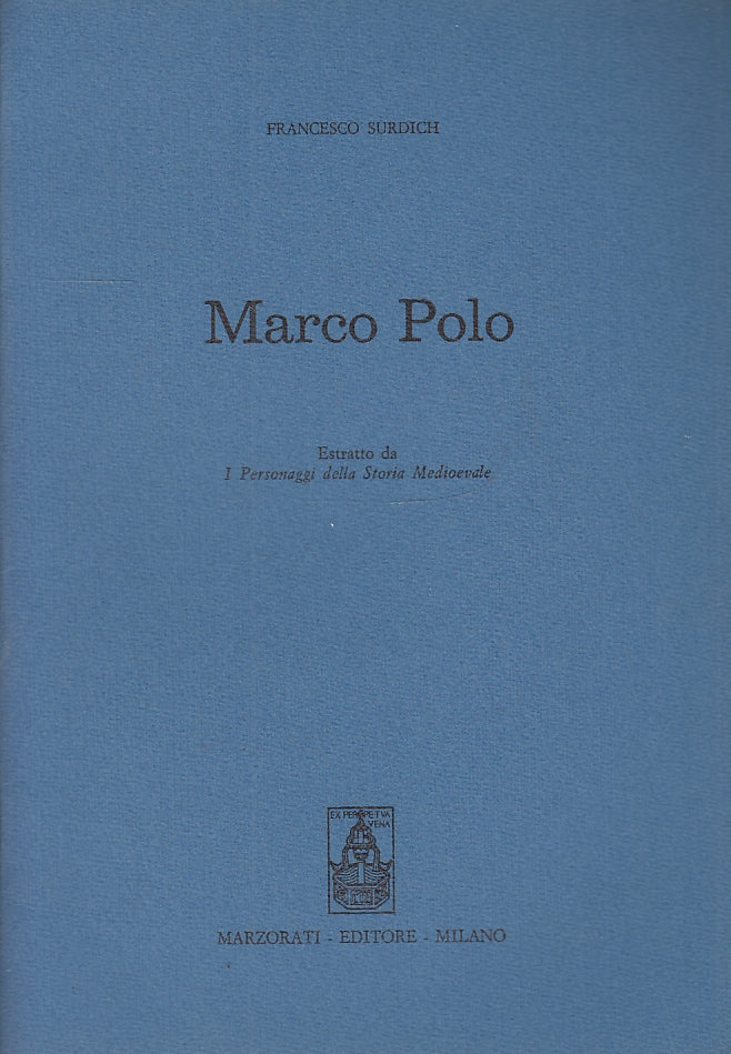 LS- MARCO POLO - FRANCESCO SURDICH - MARZORATO ---- 1985- S- YFS150