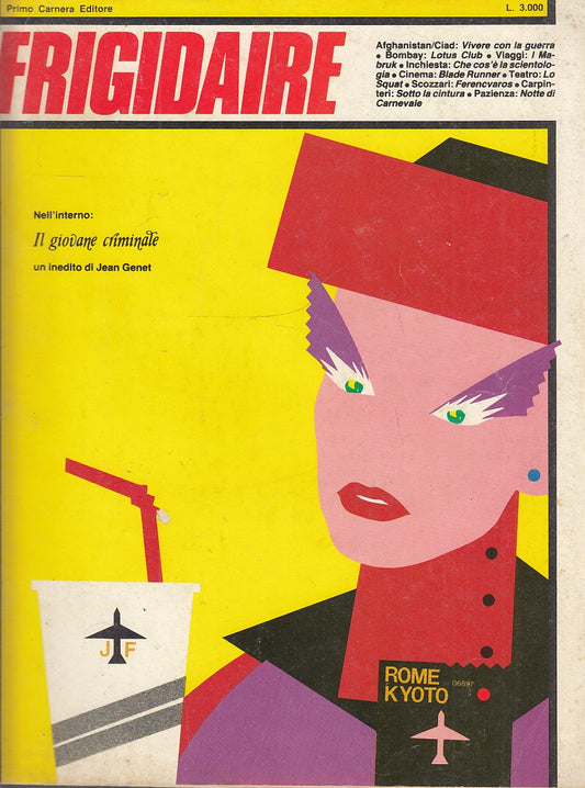 FR- RIVISTA FRIGIDAIRE N.20 -- PRIMO CARNERA - 1982 - S - QKX