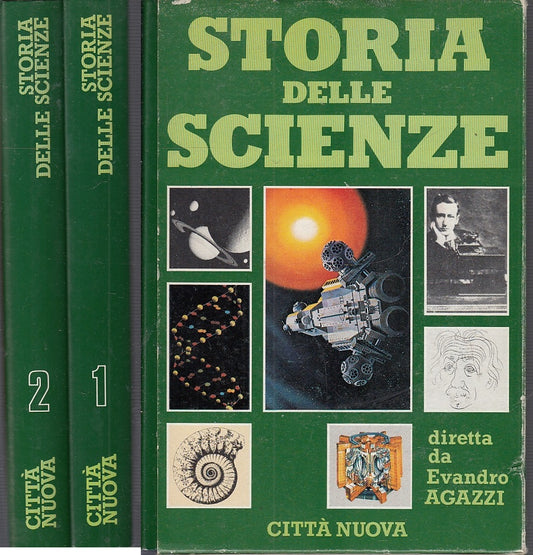 LZ- STORIA DELLE SCIENZE COFANETTO 2 VOLUMI -- CITTA' NUOVA--- 1984- CS- XFS51