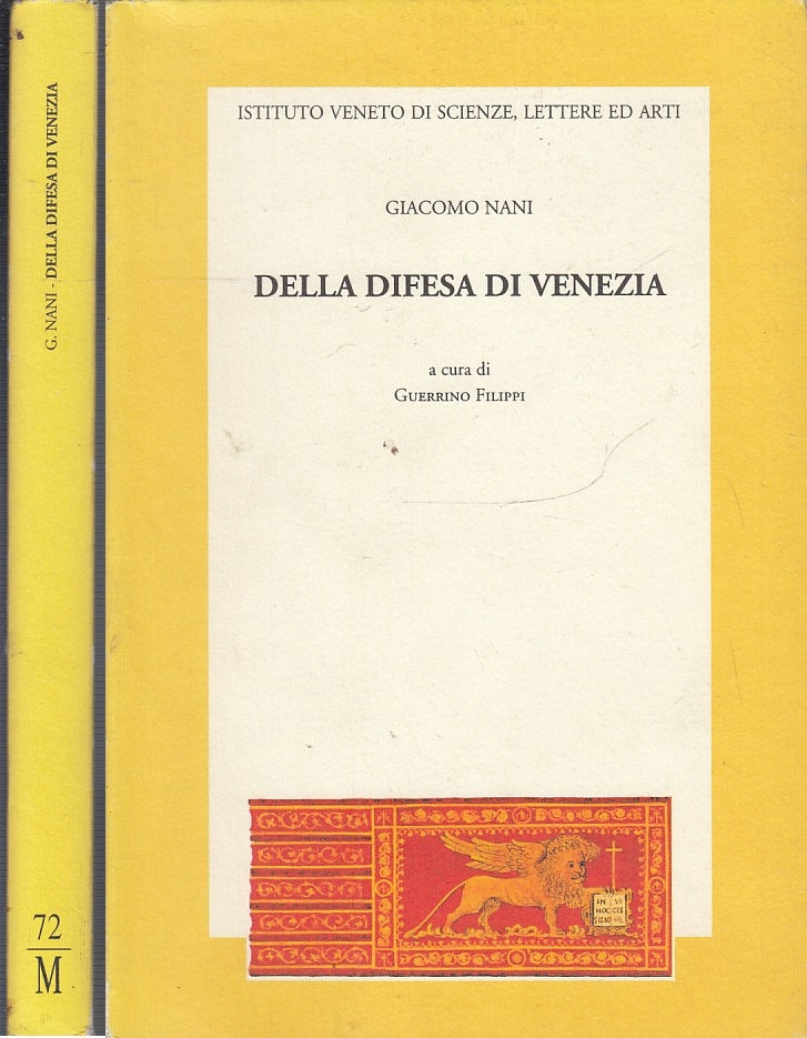 LS- DELLA DIFESA DI VENEZIA - GIACOMO NANI - ISTITUTO VENETO --- 1997- B- XFS50