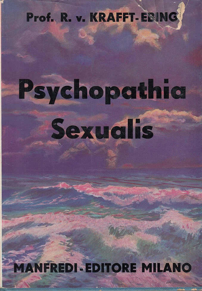 LS- PSYCHOPATHIA SEXUALIS - KRAFT EBING - MANFREDI --- 1957 - CS - ZFS89