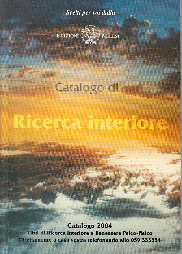 LS- CATALOGO DI RICERCA INTERIORE -- MILESI --- 2004 - B - ZFS82