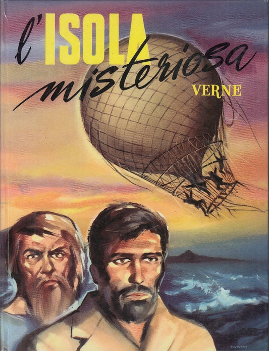 LB- L'ISOLA MISTERIOSA - VERNE UGOLINI - SALANI - GRANDI LIBRI -- 1956 - C- RGZ