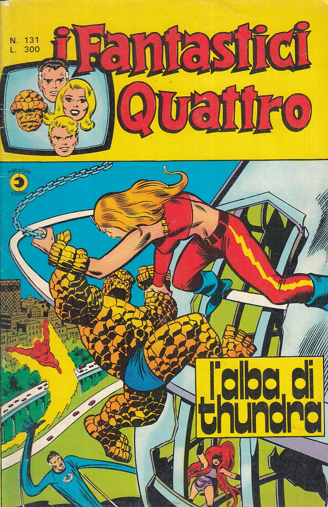 FS- I FANTASTICI QUATTRO N.131 -- CORNO - 1971 - S - RCX