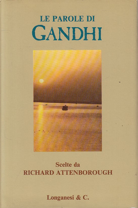 LS- LA PAROLE DI GANDHI - ATTENBOROUGH - LONGANESI --- 1983 - CS - YFS322