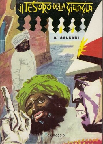 LB- IL TESORO DELLA GIUNGLA - SALGARI GOLPE- CARROCCIO - NORD OVEST-- 1963- XFS9