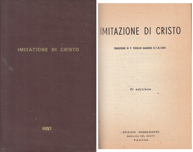 LD- L'IMITAZIONE DI CRISTO -- EMP --- 1965 - B - YFS167