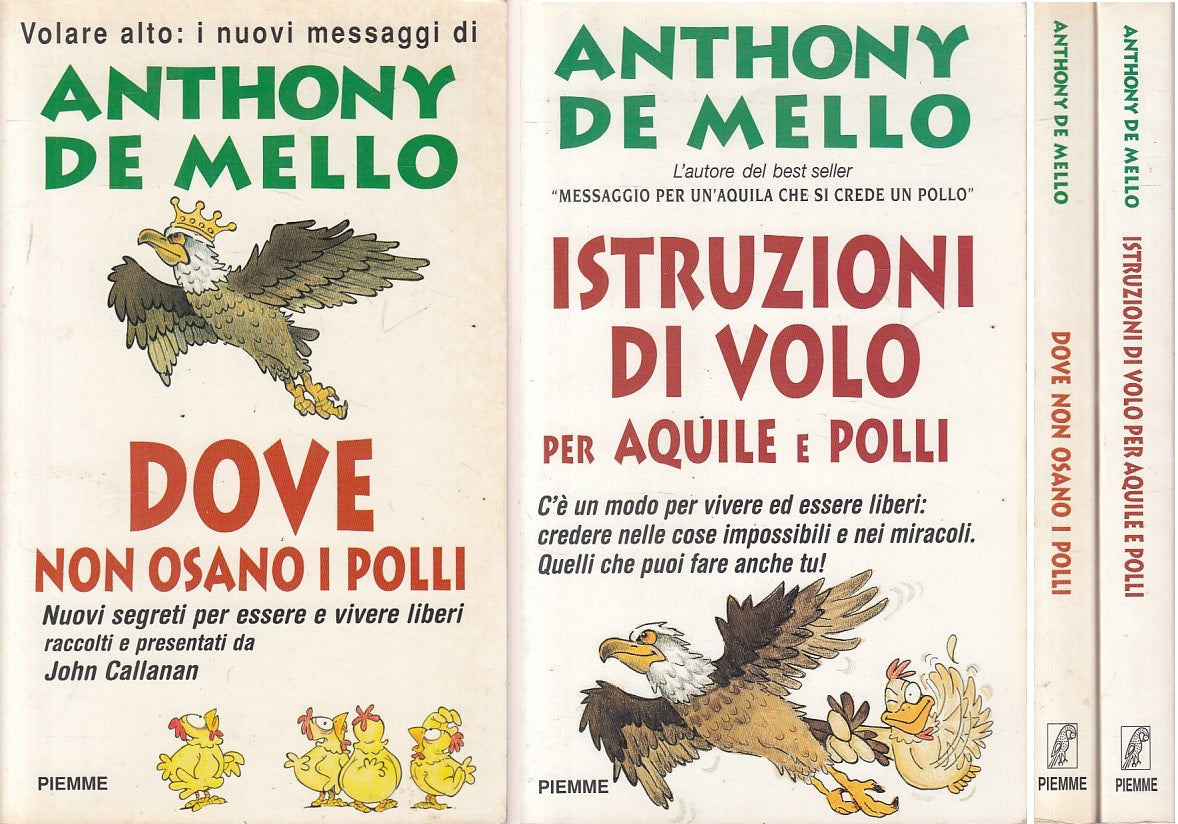 LS- ISTRUZIONI VOLO AQUILE E POLLI 2 VOLL - MELLO - PIEMME --- 1996 - B - YFS381