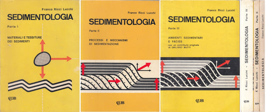 LZ- SEDIMENTOLOGIA 3 VOLUMI - LUCCHI - CLUEB --- 1980 - B - ZFS9