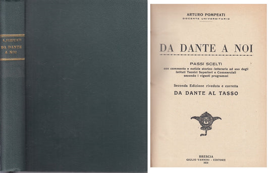 LS- DA DANTE A NOI - POMPEATI - VANNINI BRESCIA --- 1931 - C - YFS625