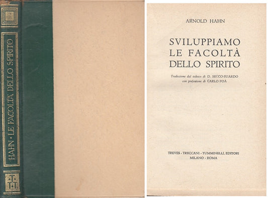 LS- SVILUPPIAMO FACOLTA' SPIRITO - HAHN - TREVES TRACCANI --- 1932 - C - ZFS451