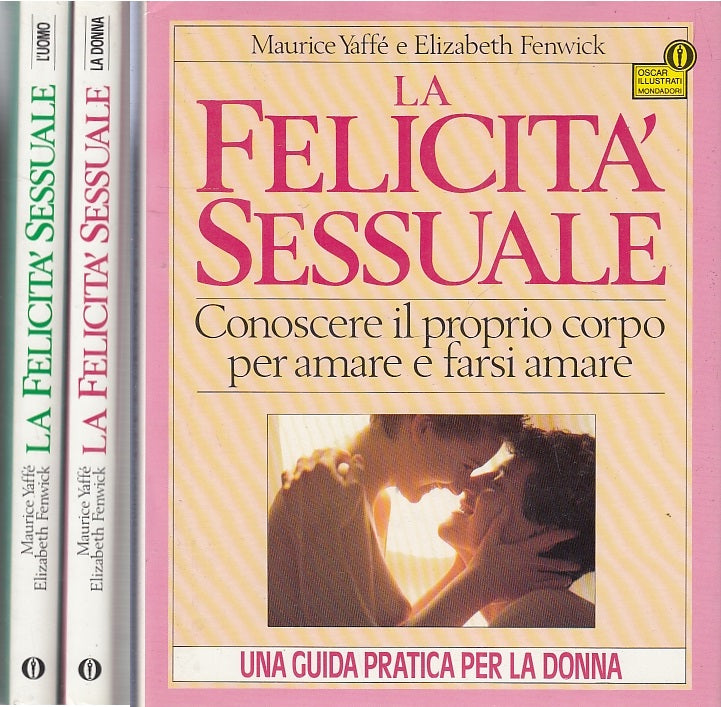 LZ-LA FELICITA' SESSUALE 2 VOLUMI GUIDA PRATICA -- MONDADORI--- 1986- CS- YFS688