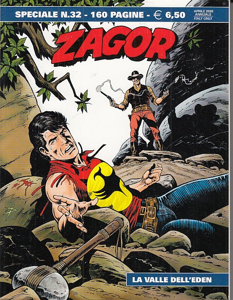 FB- ZAGOR SPECIALE N.32 LA VALLE DELL'EDEN -- BONELLI - 2020 - B- QRX