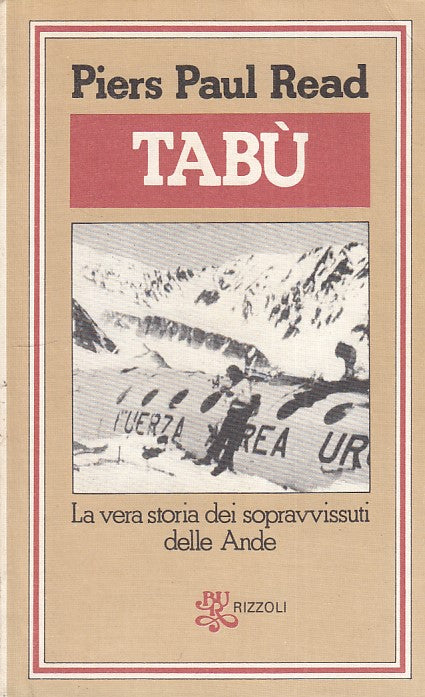 LZ- TABU' - PIERS PAUL READ - RIZZOLI - BUR -- 1979 - B - ZFS242