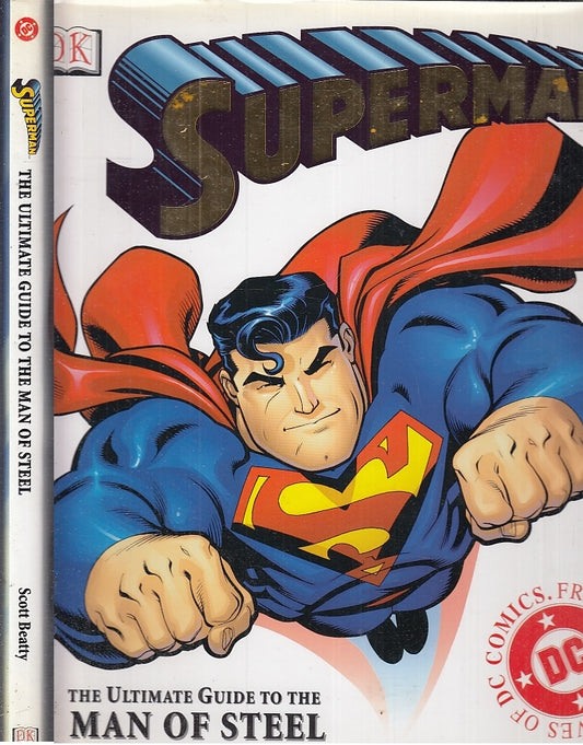 LB- SUPERMAN ULTIMATE GUIDE TO THE MAN OF STEEL -- DC COMICS DK--- 2002- CS- SBX