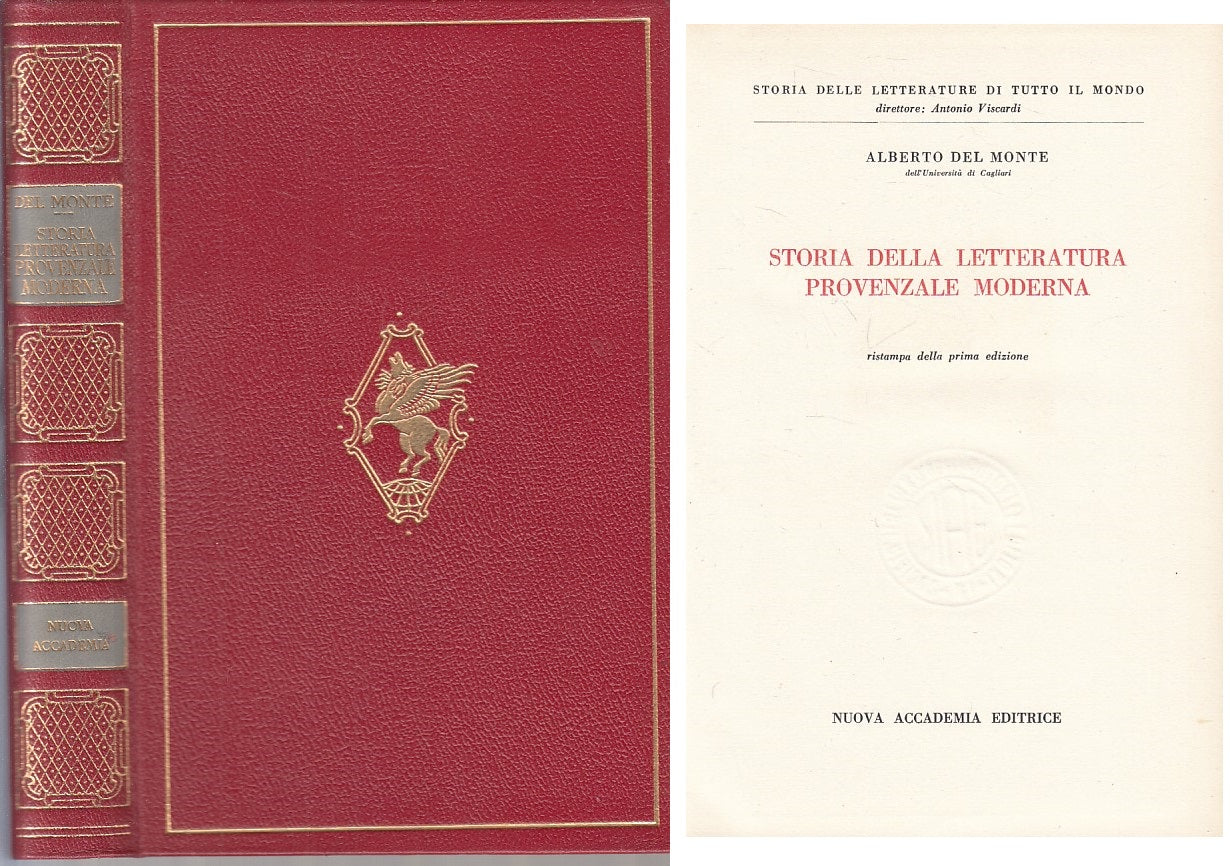 LS- STORIA LETTERATURA PROVENZALE MODERNA -- NUOVA ACCADEMIA--- 1963 - C - ZFS23