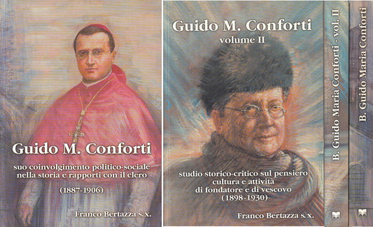 LS- GUIDO MARIA CONFORTI 2 VOLUMI - BERTAZZA - COMO --- 1999 - B - ZFS105