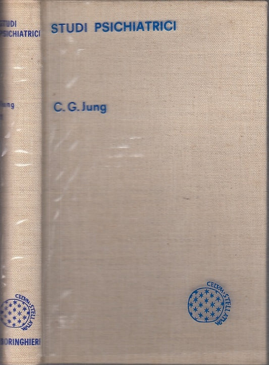 LS- STUDI PSICHIATRICI - CARL GUSTAV JUNG- BORINGHIERI  --- 1971 - CS - XFS24