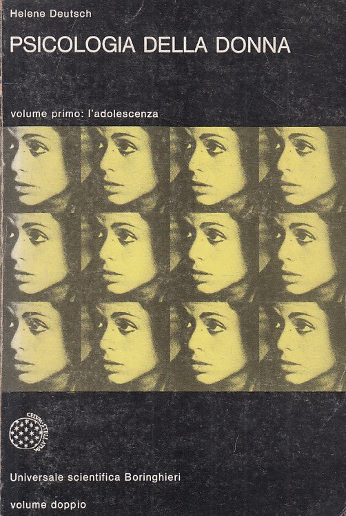 LS- PSICOLOGIA DONNA VOL.1 ADOLESCENZA- DEUTSCH- BORINGHIERI--- 1977- B - ZFS635