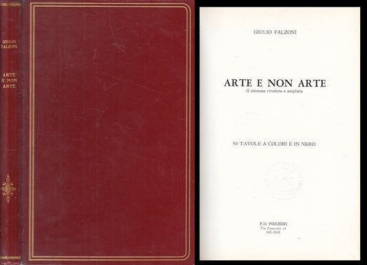 LS- ARTE E NON ARTE - GIULIO FALZONI - POZZONI --- 1964 - C - ZFS665