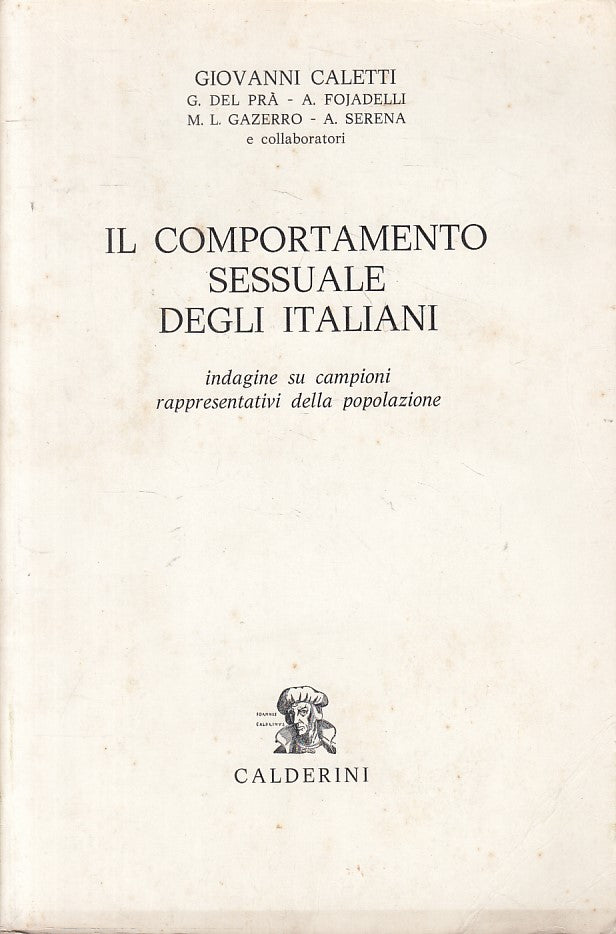 LS- IL COMPORTAMENTO SESSUALE DEGLI ITALIANI -- CALDERINI --- 1976 - B - ZFS62