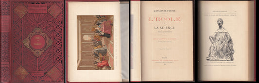 LS- L'ANCIENNE FRANCE L'ECOLE ET LA SCIENCE- DE CHAMBERY- DIDOT--- 1893- C-XFS58