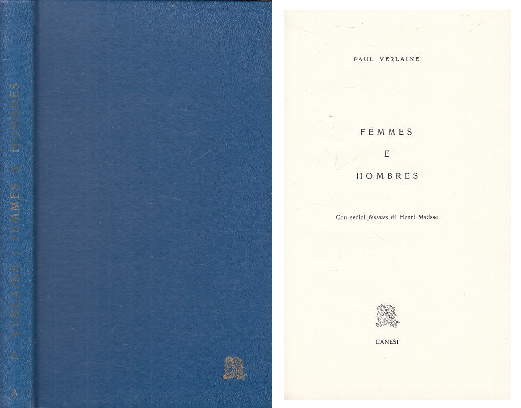 LX- FEMMES E HOMBRES - VERLAINE - CANESI -- 1a ED. - 1964 - C - ZFS229
