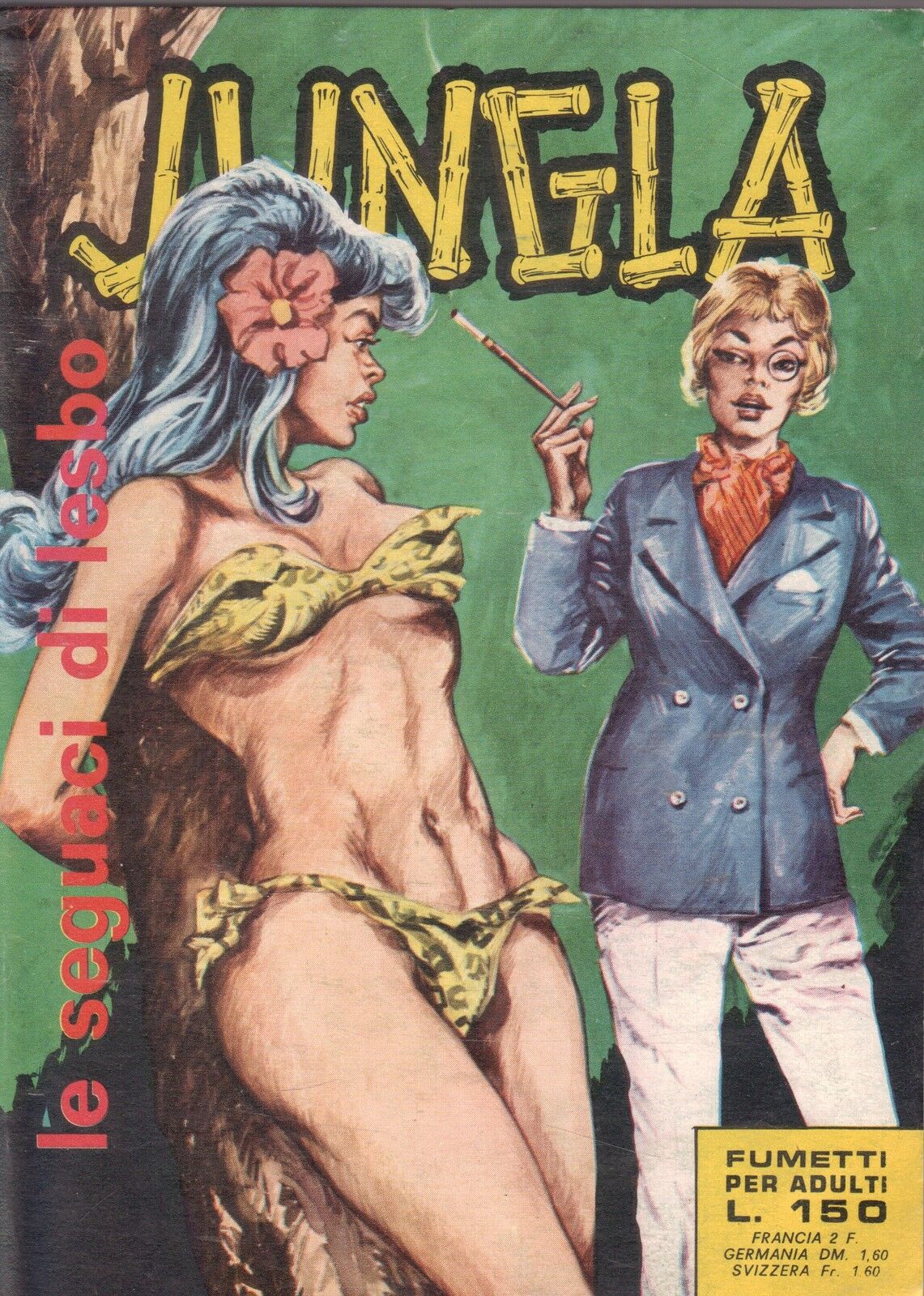 FP- JUNGLA N.24 DA MAGAZZINO DA RESA -- EDIZIONI ERREGI - 1969 - B - HK