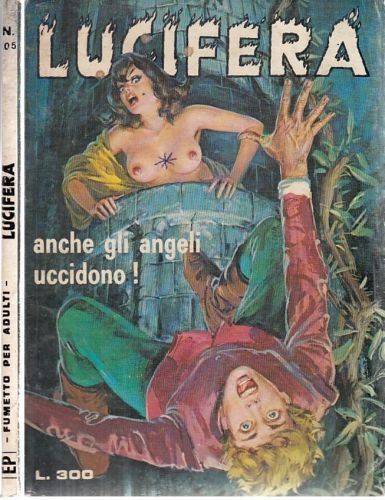 FP- LUCIFERA N.105 FUMETTO EROTICO -- EDIPERIODICI - 1976 - B - SBX