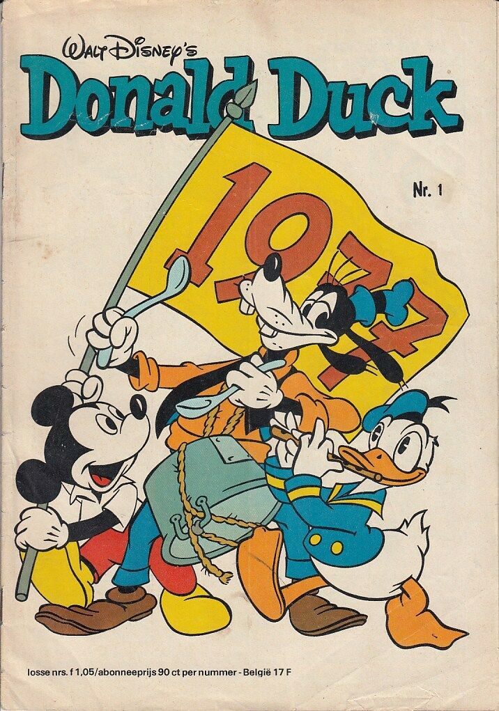 FL- DONALD DUCK 1/52 ANNATA COMPLETA OLANDESE -- WALT DISNEY - 1977 - S - MDX339