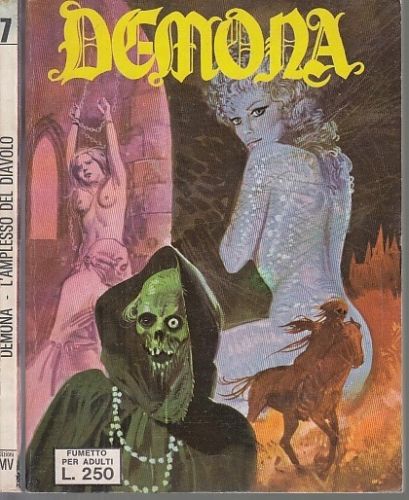 FP- DEMONA N.7 ECCELLENTE NERI DEL TERRORE -- EMMEVI - 1973 - B - SBX