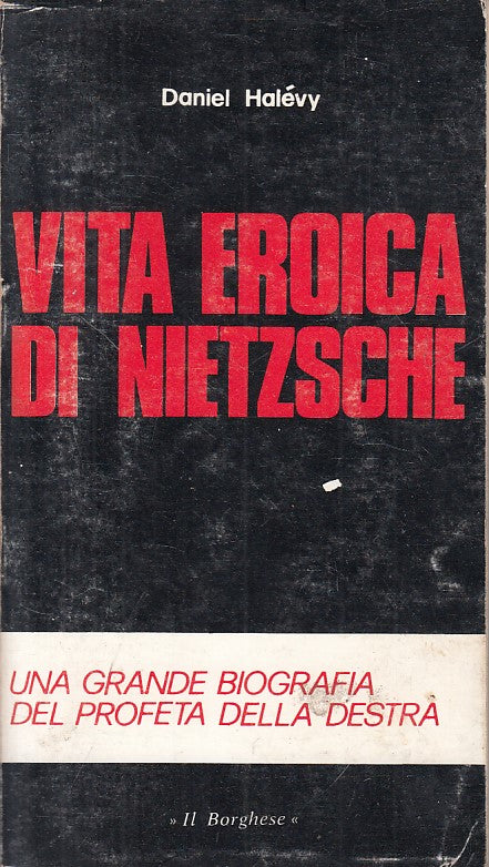 LS- VITA EROTICA DI NIETZSCHE - HALEVI - BORGHESE --- 1974 - B - ZFS145