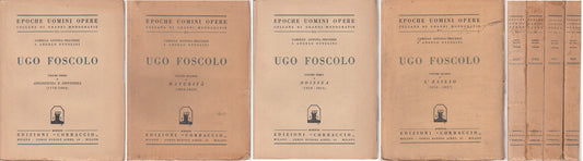 LS- FOSCOLO ADOLESCENZA MATURITA' ODISSEA ESILIO-- CORBACCIO--- 1927 - B - YFS18