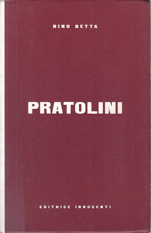 LS- PRATOLINI - NINO BETTA - INNOCENTI - GUIDA STUDIO -- 1972 - B - ZFS202